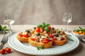 Traditional Maltese New Year's Table