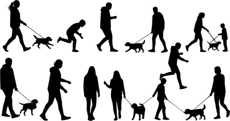 Group people all ages 