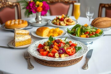 Vibrant Cape Verde New Year's Table