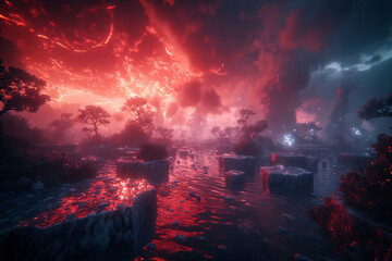 Ethereal Realms: A Journey Through Mystical Landscapes