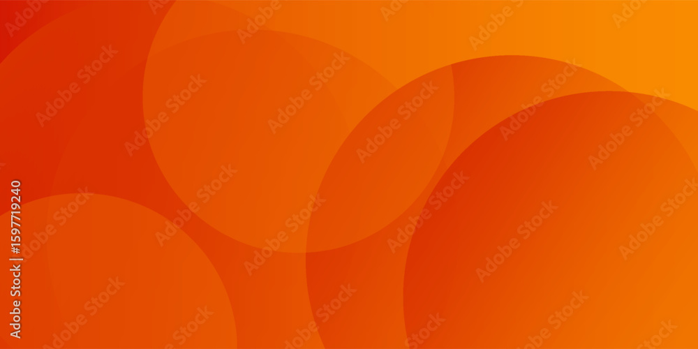 Poster modern orange abstract background with flowing wave lines. dynamic wave. smooth curve lines design e