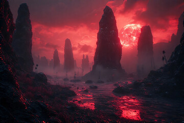 Ethereal Realms: A Journey Through Mystical Landscapes