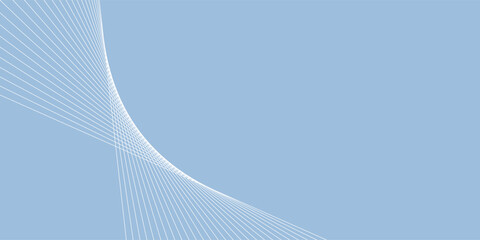 Cyan blue abstract background with curve line for backdrop or presentation