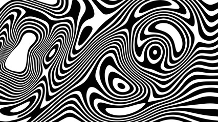 abstract liquify lines vector background © DWK STUDIO