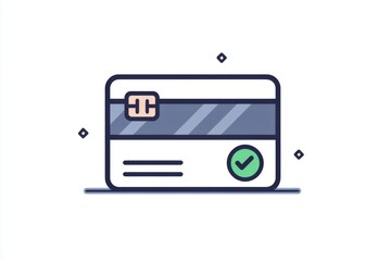 Fototapeta premium Access Card Security Badge