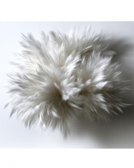 White Fluffy Decorative Grass Bouquet