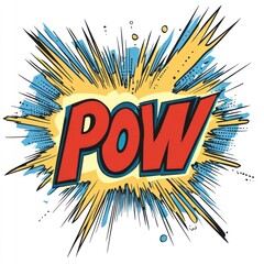 Comic boom comics graphic colors.