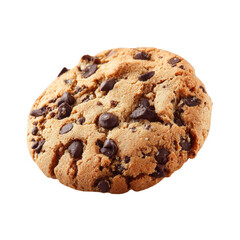 Round chocolate chip cookie, golden brown, studded with dark chocolate chips (3)