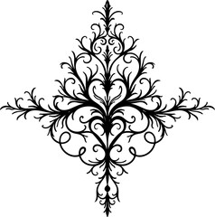 Vintage Ornamental Flourish Vector Set