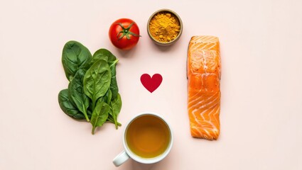 Fresh Ingredients for a Healthy Meal Preparation