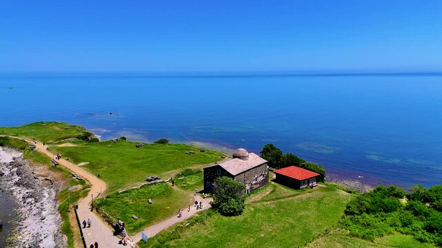 The Black Sea's Cape Jason with its magnificent nature. Ordu Cinemetic nature