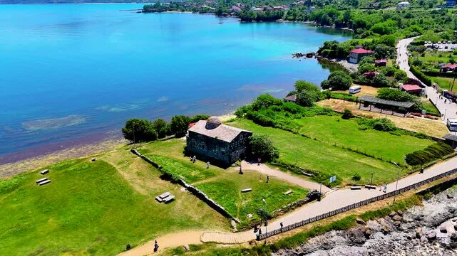 The Black Sea's Cape Jason with its magnificent nature. Ordu Cinemetic nature