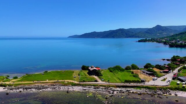 The Black Sea's Cape Jason with its magnificent nature. Ordu Cinemetic nature