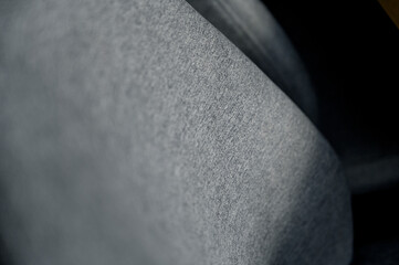 texture of dark gray fabric