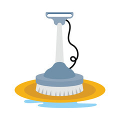 electric cleaner  Flat Vector Icon Eps 10 Files