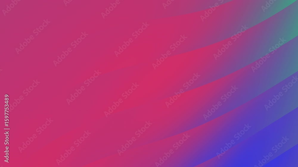 Poster abstract design with vibrant gradients and flowing lines.