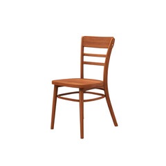 Elegant wooden chair on black background classic design furniture concept interior design and seating solution crafted for comfort and style home decor