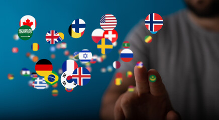 International collaboration, worldwide network, global connections, technology, communication, diversity, international business