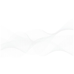 Minimalist White Wave Background Abstract Design – Elegant Curved Line Art for Modern Web & Graphic Projects