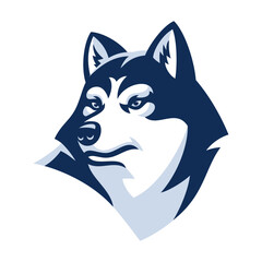 Wolf Head Sport Mascot Design