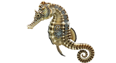 Isolated Seahorse