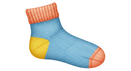 Isolated Cartoon Sock