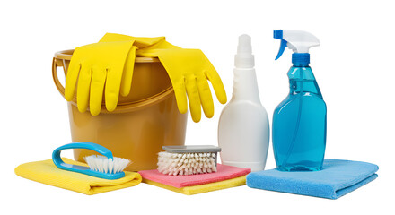 Cleaning Supplies and Tools for Household Maintenance and Sanitization