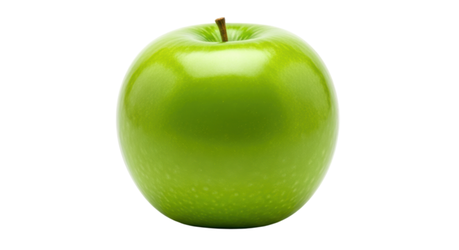 Isolated Green Apple