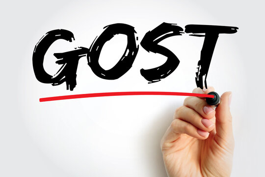 GOST (Goals, Objectives, Strategies, Tactics) marketing planning framework used to create corporate marketing plans, acronym concept for presentations and reports