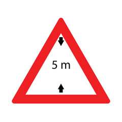 Triangle Warning For Limit Height