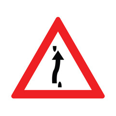 Triangle Cross Over Ahead