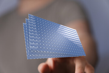 Clean energy solutions, solar power, renewable resources, sustainable technology. Eco-friendly...
