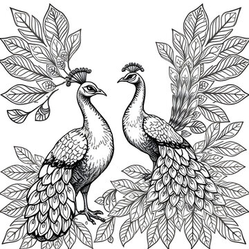 animal mandala art