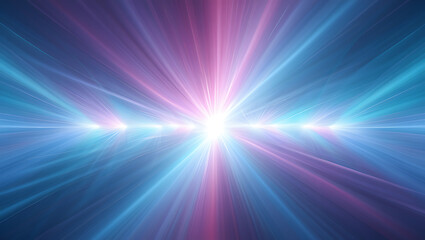 Obraz premium Astra Luminosity Anomaly Occurring In The Distance Creating A Beautiful And Hypnotic Light Show Effect Extending Across The Horizon With Particles Dancing Throughout The Vastness Of Space