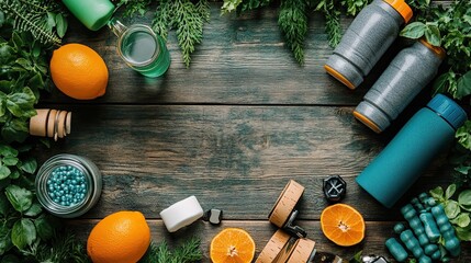 Home Workout Essentials for Promoting Fitness and Health Products in Advertising Campaigns 