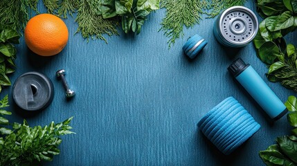 Home Workout Essentials for Promoting Fitness and Health Products in Advertising Campaigns 