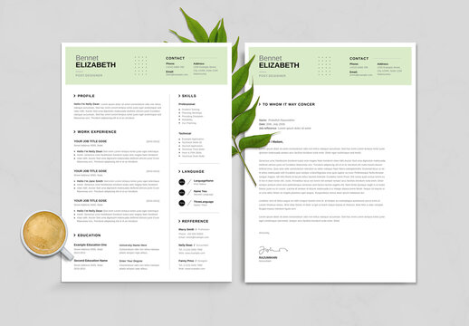 Resume and Cover Letter Template
