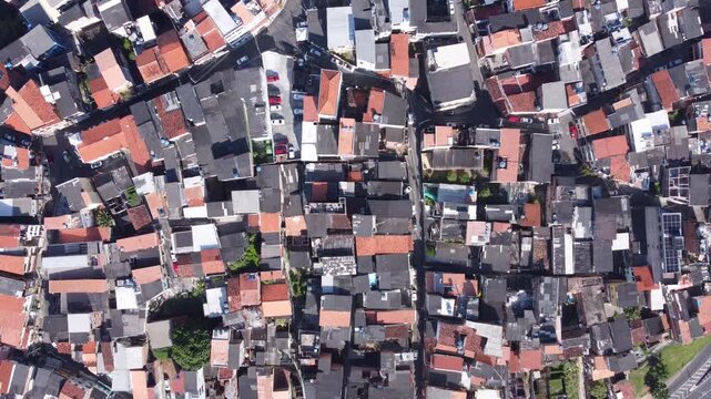 Aerial View of Bahia, Brazil 28 &ndash; Colorful Cityscape, Culture and Coastal Scenery, favela