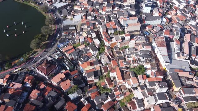 Aerial View of Bahia, Brazil 27 &ndash; Colorful Cityscape, Culture and Coastal Scenery, favela