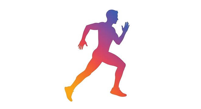Running runner athlete fitness marathon sport exercise workout training speed jogging sprint 10k race - Powered by Adobe