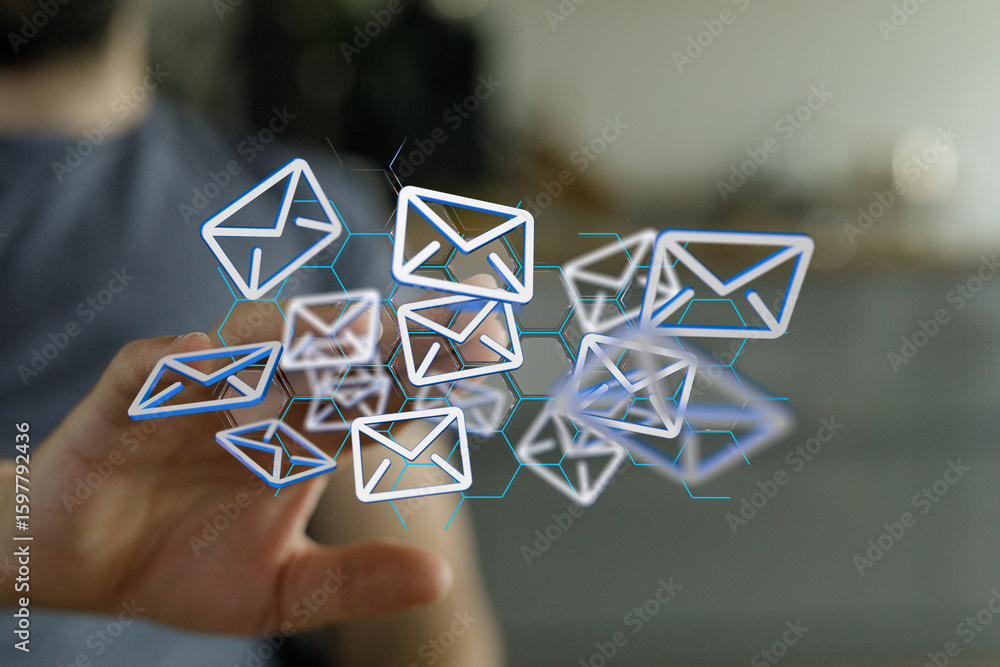 Poster seamless email management. improve inbox organization and workflow.