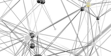 Stock photo of an abstract network connection, ideal for technology, communication, and global concepts.