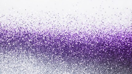Abstract purple and silver glitter texture background.