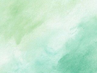 Obraz premium Minimalist Watercolor Green Background for Eco Themes