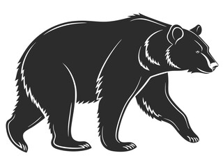 Obraz premium vector illustration of a bear
