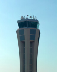 airport control tower in Málaga