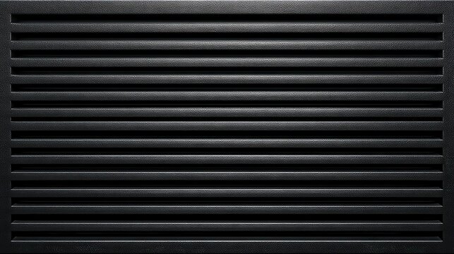 Metal grid with parallel lines forming textured surface, representing industrial minimalism and geometric precision in contemporary design backdrop