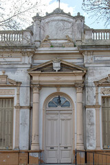 entrance to the old building