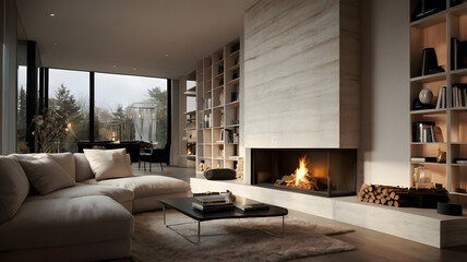 fireplace
