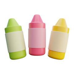 crayon multicolor